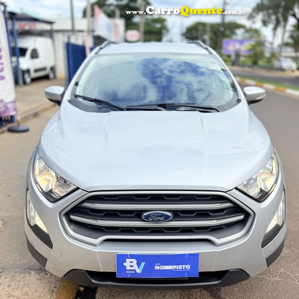 FORD   ECOSPORT SE 1.5 12V FLEX 5P AUT.   PRATA 2018 1.5 FLEX - Loja