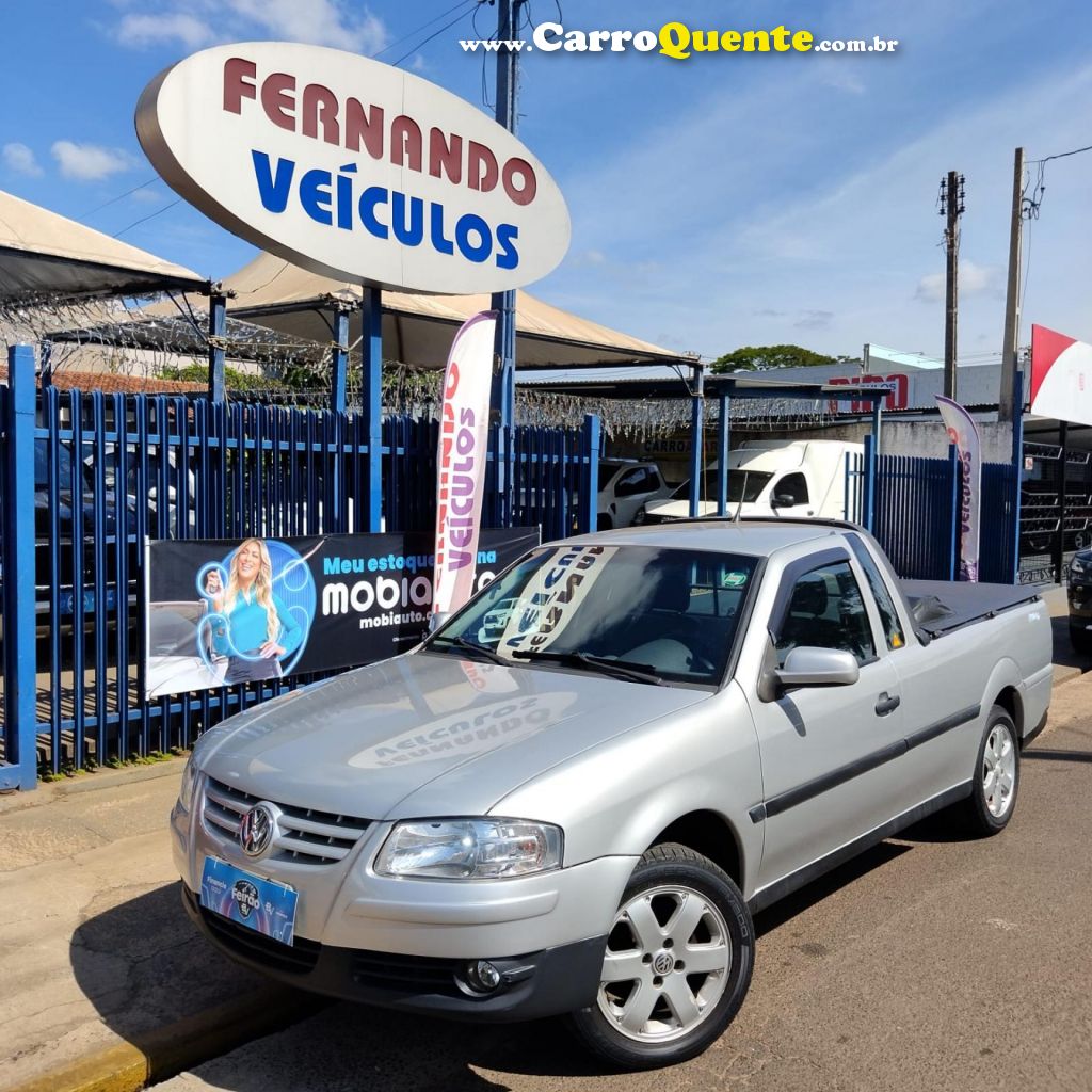 VOLKSWAGEN   SAVEIRO SUPER SURF 1.6 MI TOTAL FLEX 8V   PRATA 2006 1.6 FLEX - Loja