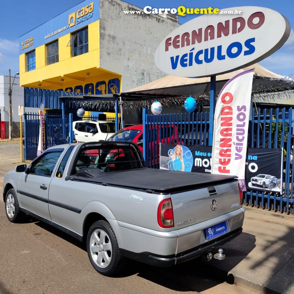 VOLKSWAGEN   SAVEIRO SUPER SURF 1.6 MI TOTAL FLEX 8V   PRATA 2006 1.6 FLEX - Loja