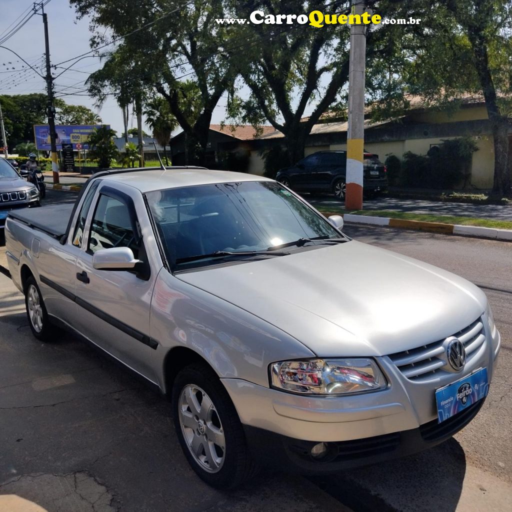 VOLKSWAGEN   SAVEIRO SUPER SURF 1.6 MI TOTAL FLEX 8V   PRATA 2006 1.6 FLEX - Loja
