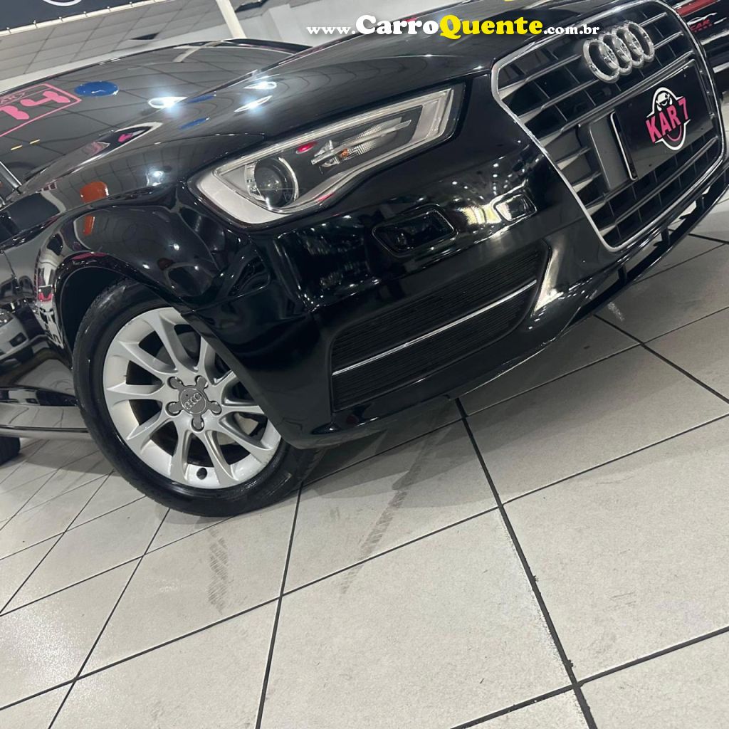 AUDI   A3 SPORTBACK 1.4 TFSI S-TRONIC   PRETO 2014 1.4 GASOLINA - Loja
