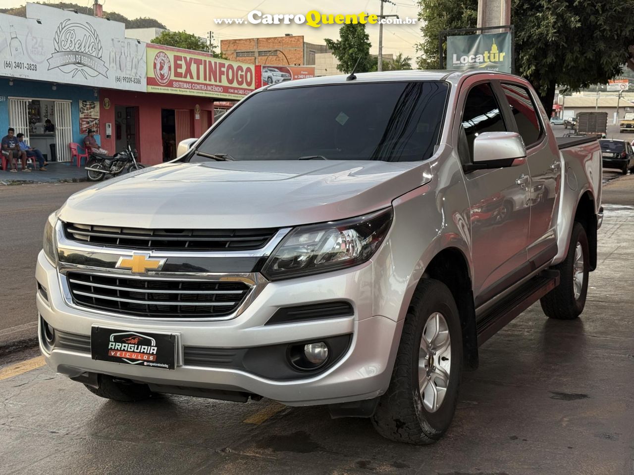 CHEVROLET   S10 PICK-UP LT 2.5 FLEX 4X2 CD   PRATA 2017 2.5 FLEX - Loja