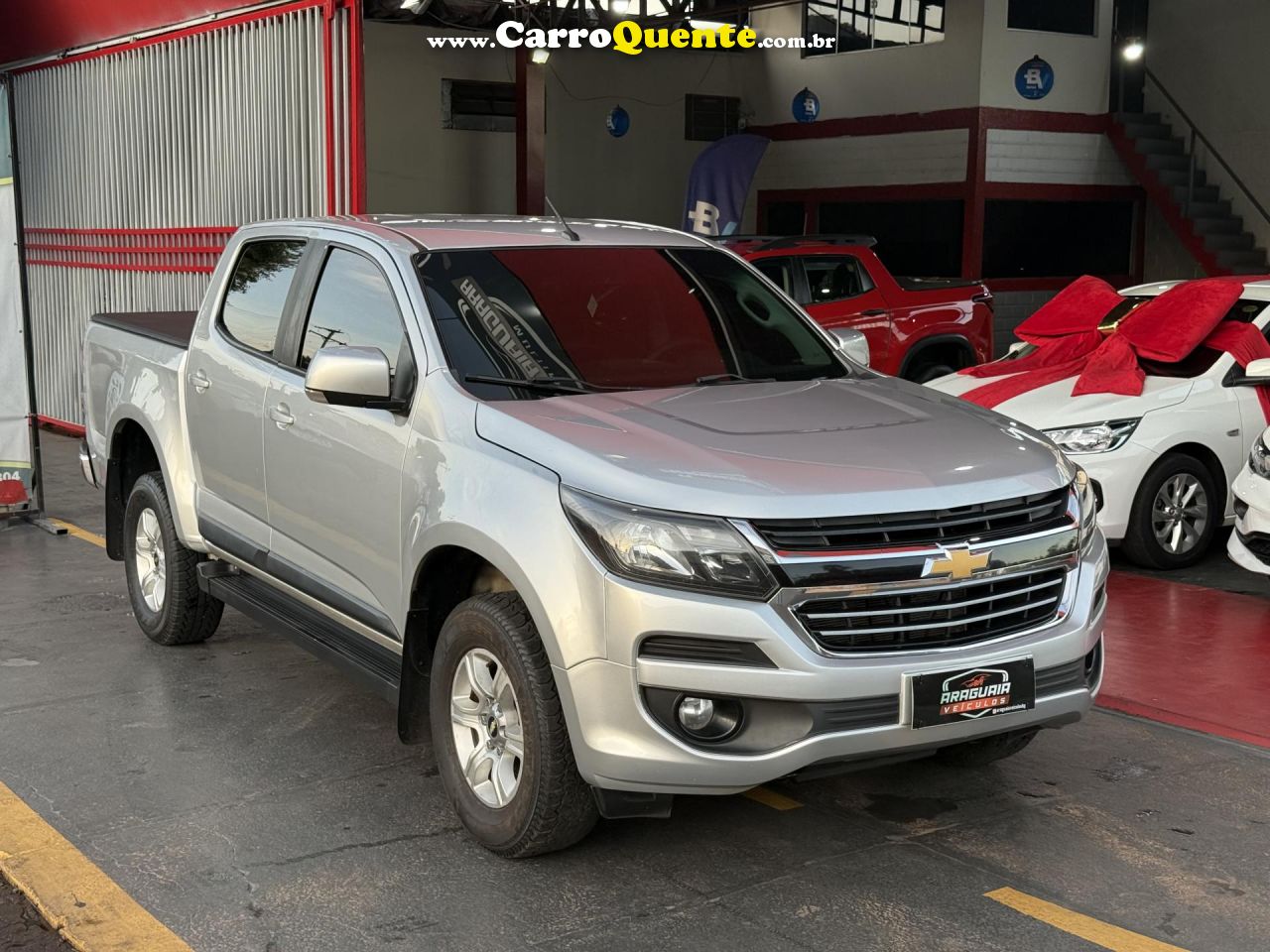 CHEVROLET   S10 PICK-UP LT 2.5 FLEX 4X2 CD   PRATA 2017 2.5 FLEX - Loja