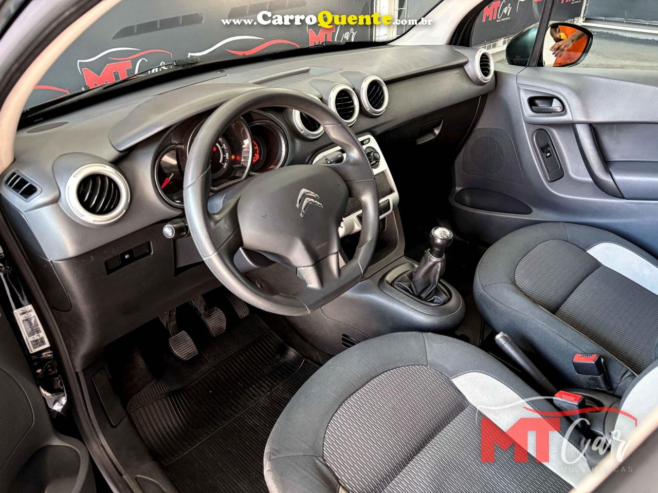 CITROËN   C3 ORIGINE 1.5 FLEX 8V 5P MEC.   PRETO 2014 1.5 FLEX - Loja