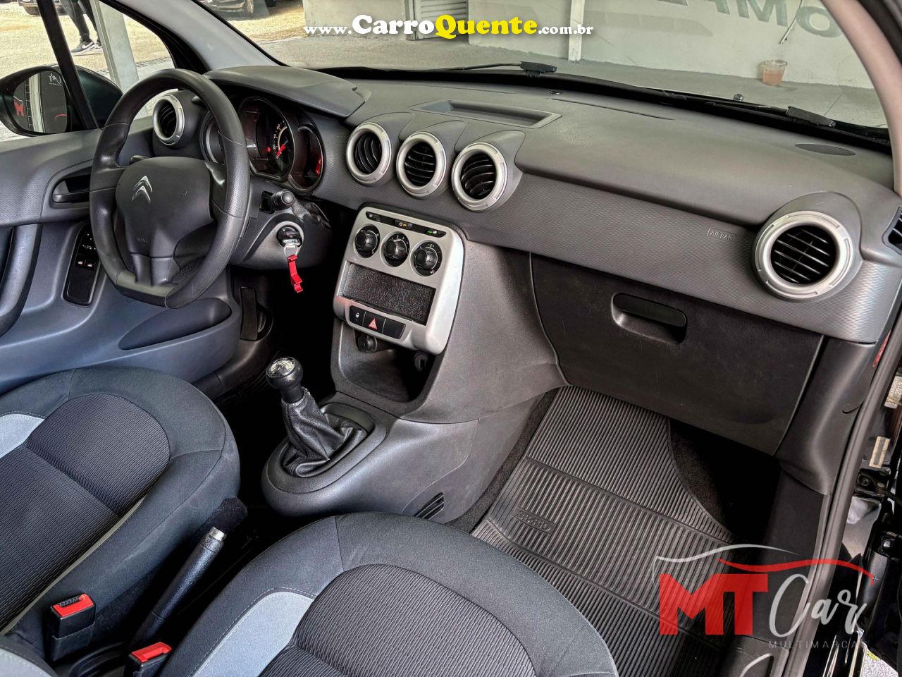 CITROËN   C3 ORIGINE 1.5 FLEX 8V 5P MEC.   PRETO 2014 1.5 FLEX - Loja