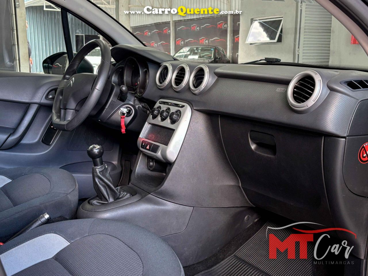 CITROËN   C3 ORIGINE 1.5 FLEX 8V 5P MEC.   PRETO 2014 1.5 FLEX - Loja