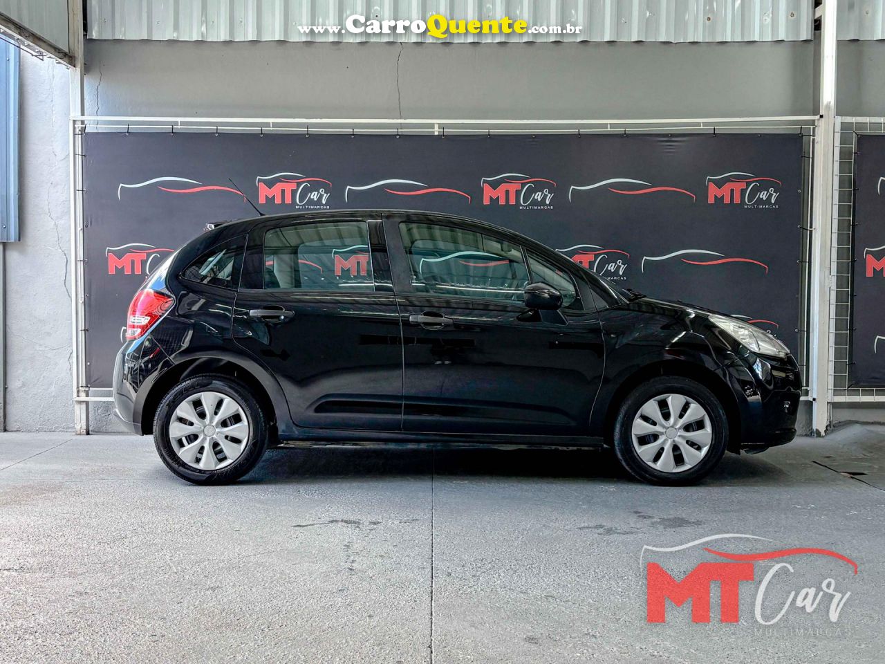 CITROËN   C3 ORIGINE 1.5 FLEX 8V 5P MEC.   PRETO 2014 1.5 FLEX - Loja
