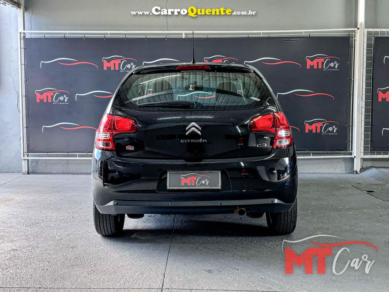CITROËN   C3 ORIGINE 1.5 FLEX 8V 5P MEC.   PRETO 2014 1.5 FLEX - Loja
