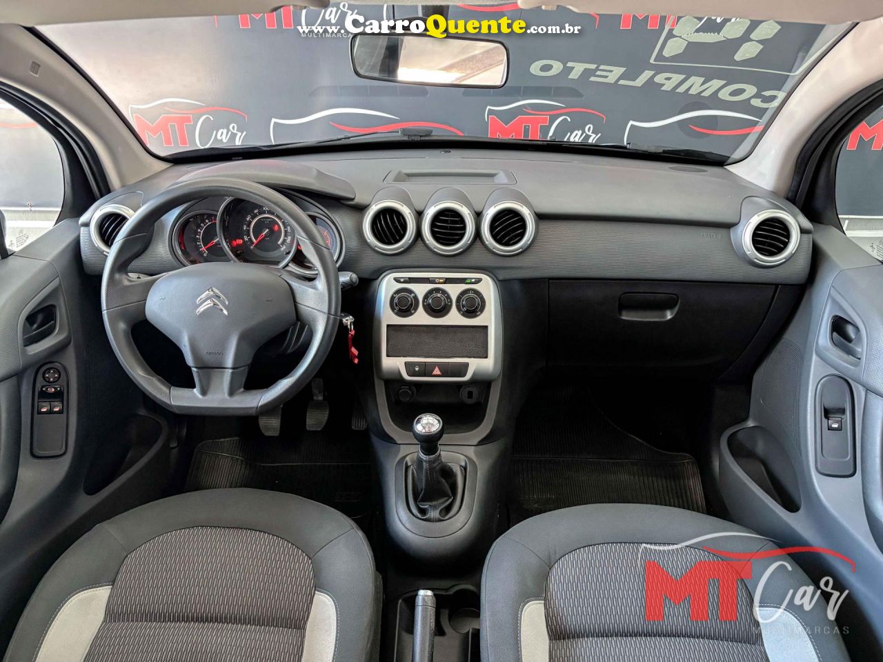 CITROËN   C3 ORIGINE 1.5 FLEX 8V 5P MEC.   PRETO 2014 1.5 FLEX - Loja