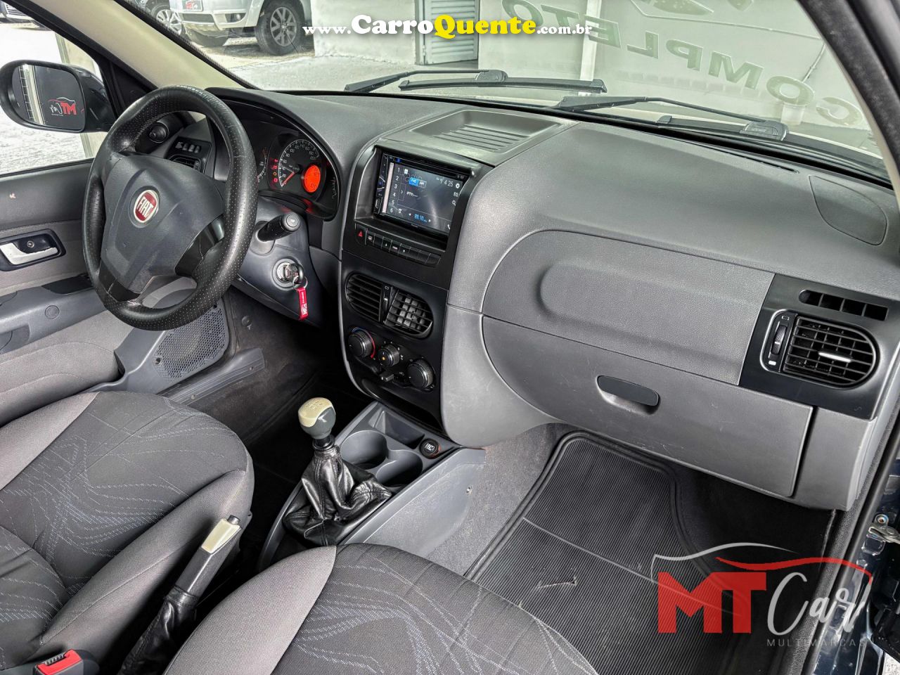 FIAT   SIENA EL 1.0 MPI FIRE FLEX 8V 4P   AZUL 2013 1.0 FLEX - Loja