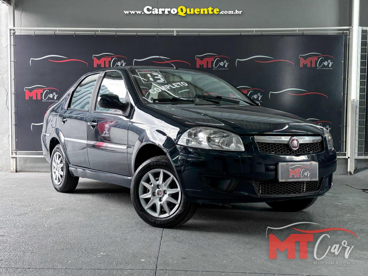 FIAT   SIENA EL 1.0 MPI FIRE FLEX 8V 4P   AZUL 2013 1.0 FLEX - Loja