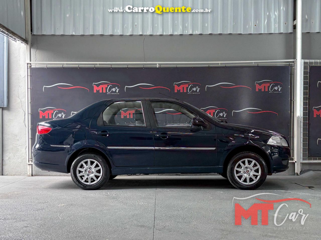 FIAT   SIENA EL 1.0 MPI FIRE FLEX 8V 4P   AZUL 2013 1.0 FLEX - Loja