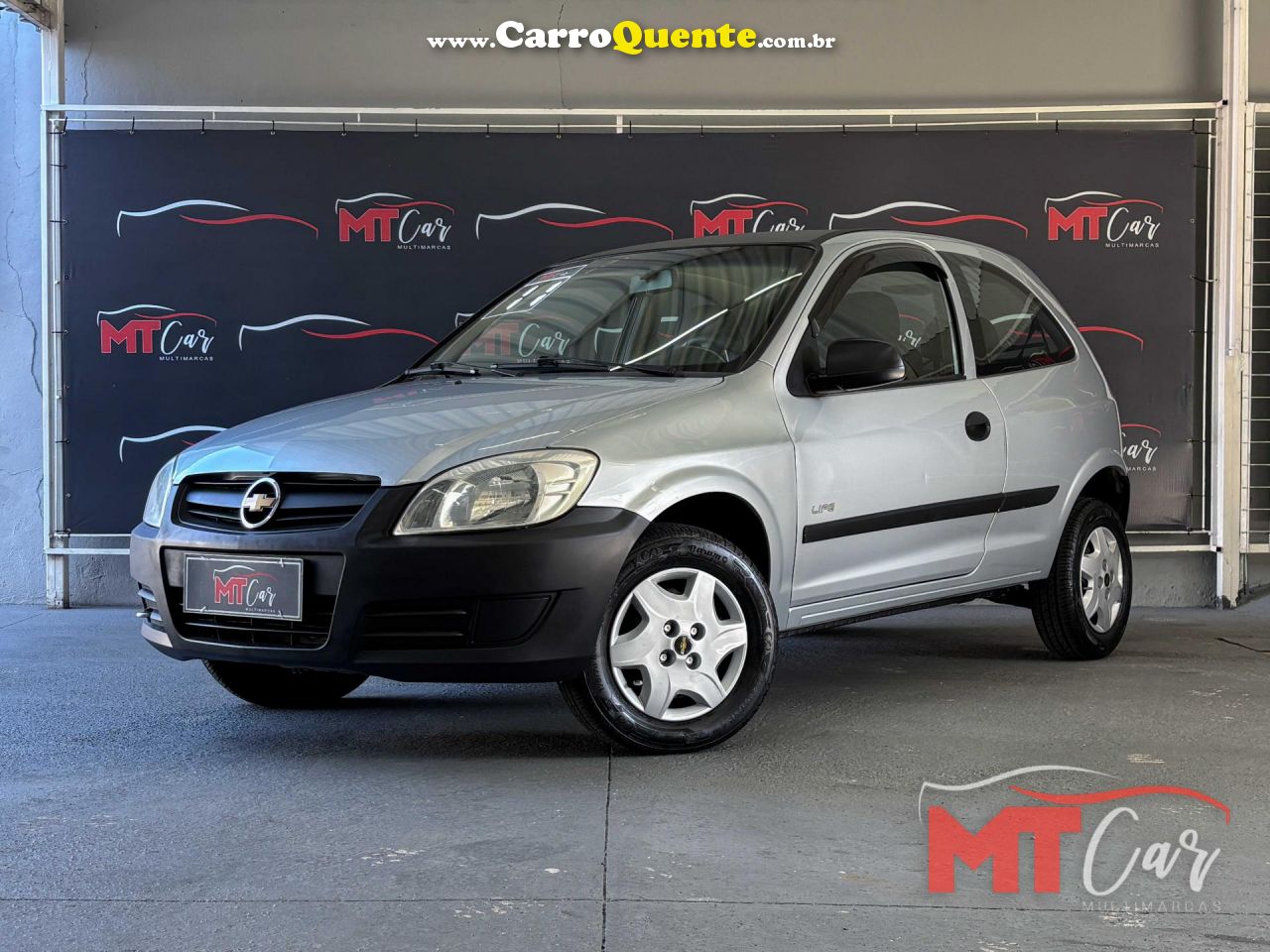 CHEVROLET   CELTA LIFE LS 1.0 MPFI 8V FLEXPOWER 5P   PRATA 2011 1.0 FLEX - Loja