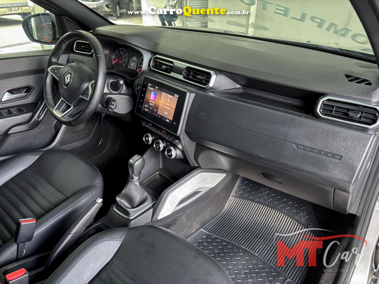 RENAULT   DUSTER ICONIC 1.6 16V FLEX AUT.   PRATA 2021 1.6 FLEX - Loja