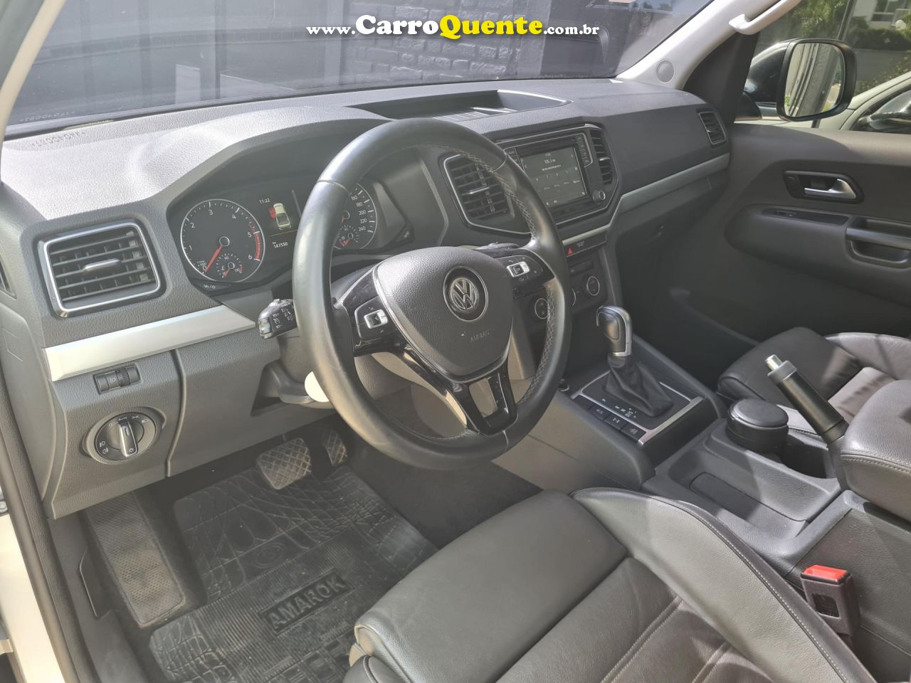 VOLKSWAGEN   AMAROK HIGHLINE CD 3.0 4X4 TB DIES. AUT.   PRATA 2018 3.0 DIESEL - Loja