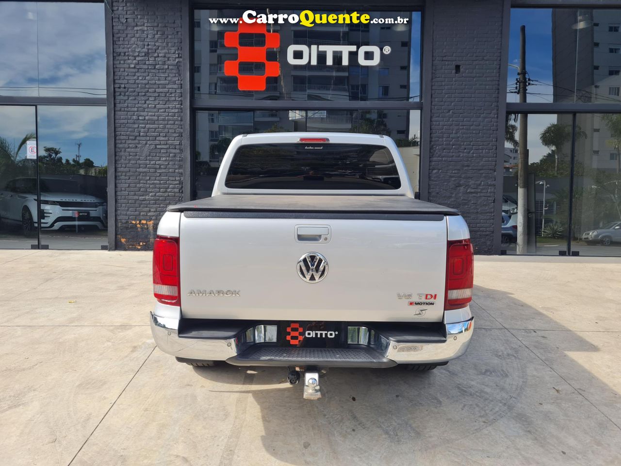 VOLKSWAGEN   AMAROK HIGHLINE CD 3.0 4X4 TB DIES. AUT.   PRATA 2018 3.0 DIESEL - Loja
