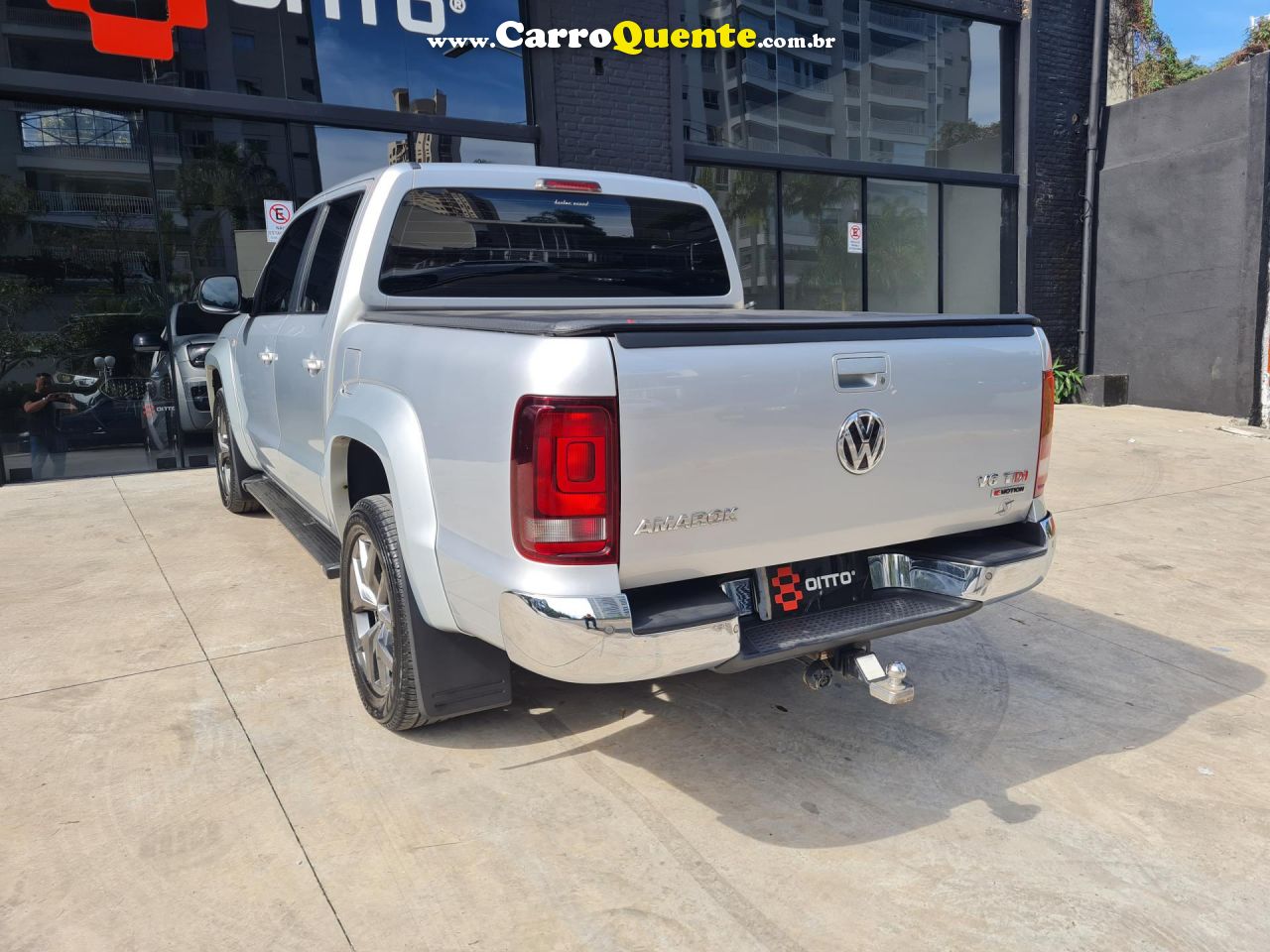 VOLKSWAGEN   AMAROK HIGHLINE CD 3.0 4X4 TB DIES. AUT.   PRATA 2018 3.0 DIESEL - Loja