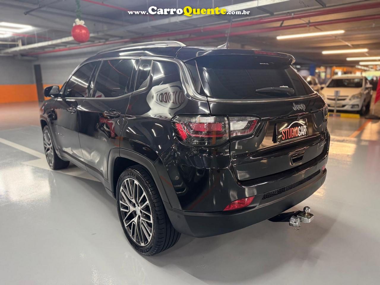 JEEP   COMPASS LIMITED T270 1.3 TB 4X2 FLEX AUT   PRETO 2022 1.3 FLEX - Loja