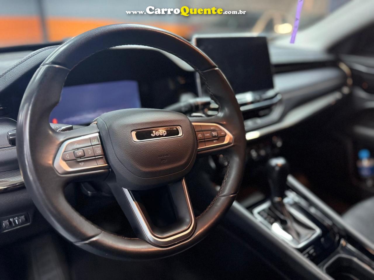 JEEP   COMPASS LIMITED T270 1.3 TB 4X2 FLEX AUT   PRETO 2022 1.3 FLEX - Loja