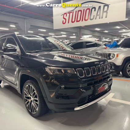 JEEP   COMPASS LIMITED T270 1.3 TB 4X2 FLEX AUT   PRETO 2022 1.3 FLEX