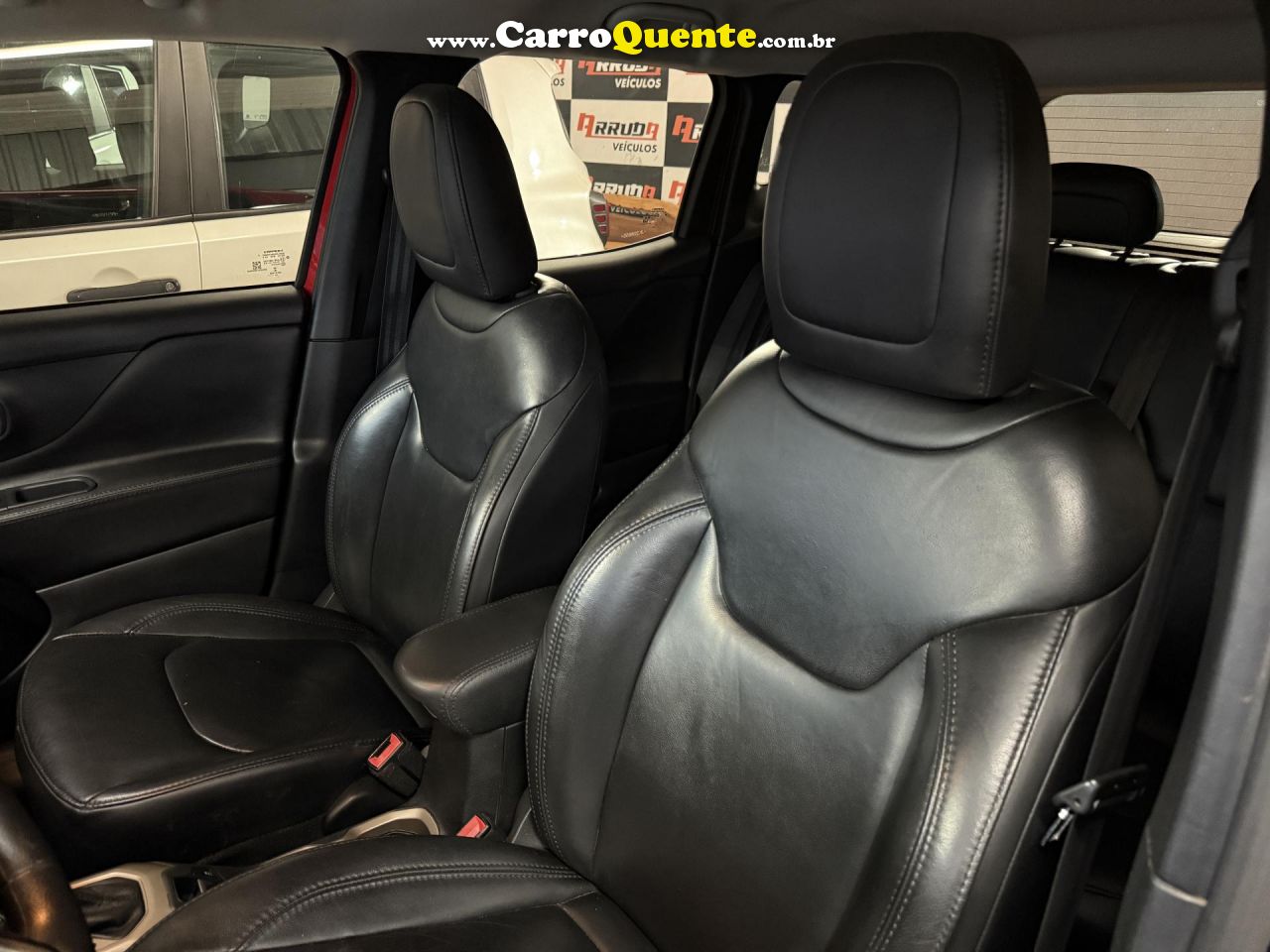 JEEP   RENEGADE1.8 4X2 FLEX 16V AUT.   VERMELHO 2018 1.8 FLEX - Loja