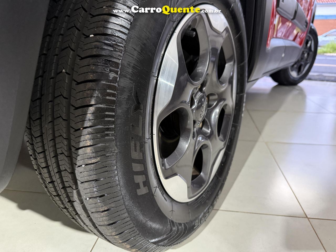 JEEP   RENEGADE1.8 4X2 FLEX 16V AUT.   VERMELHO 2018 1.8 FLEX - Loja