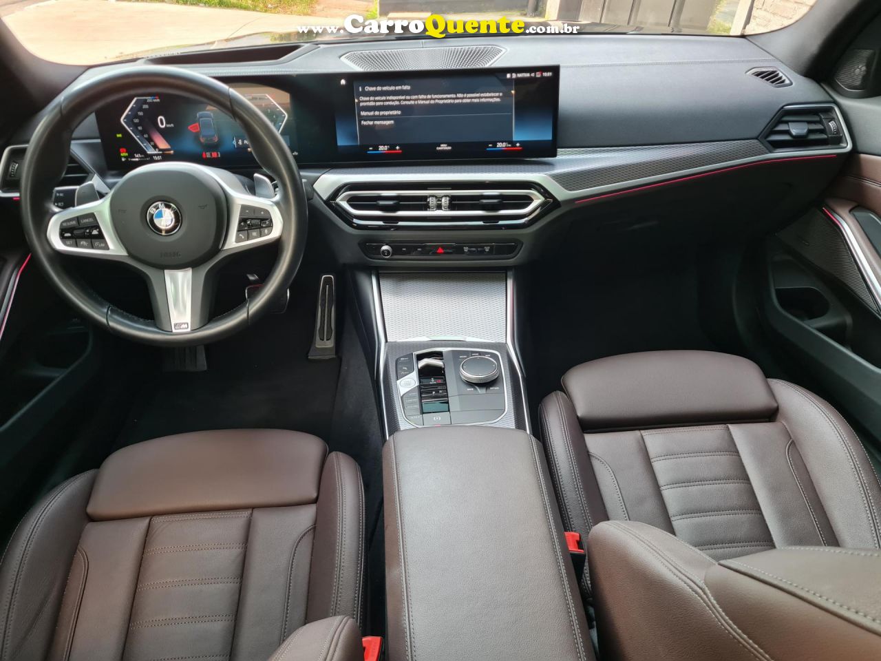 BMW   320IA 2.0 TB M SPORT A.FLEXM.SPORT 4P   PRETO 2024 2.0 GASOLINA - Loja