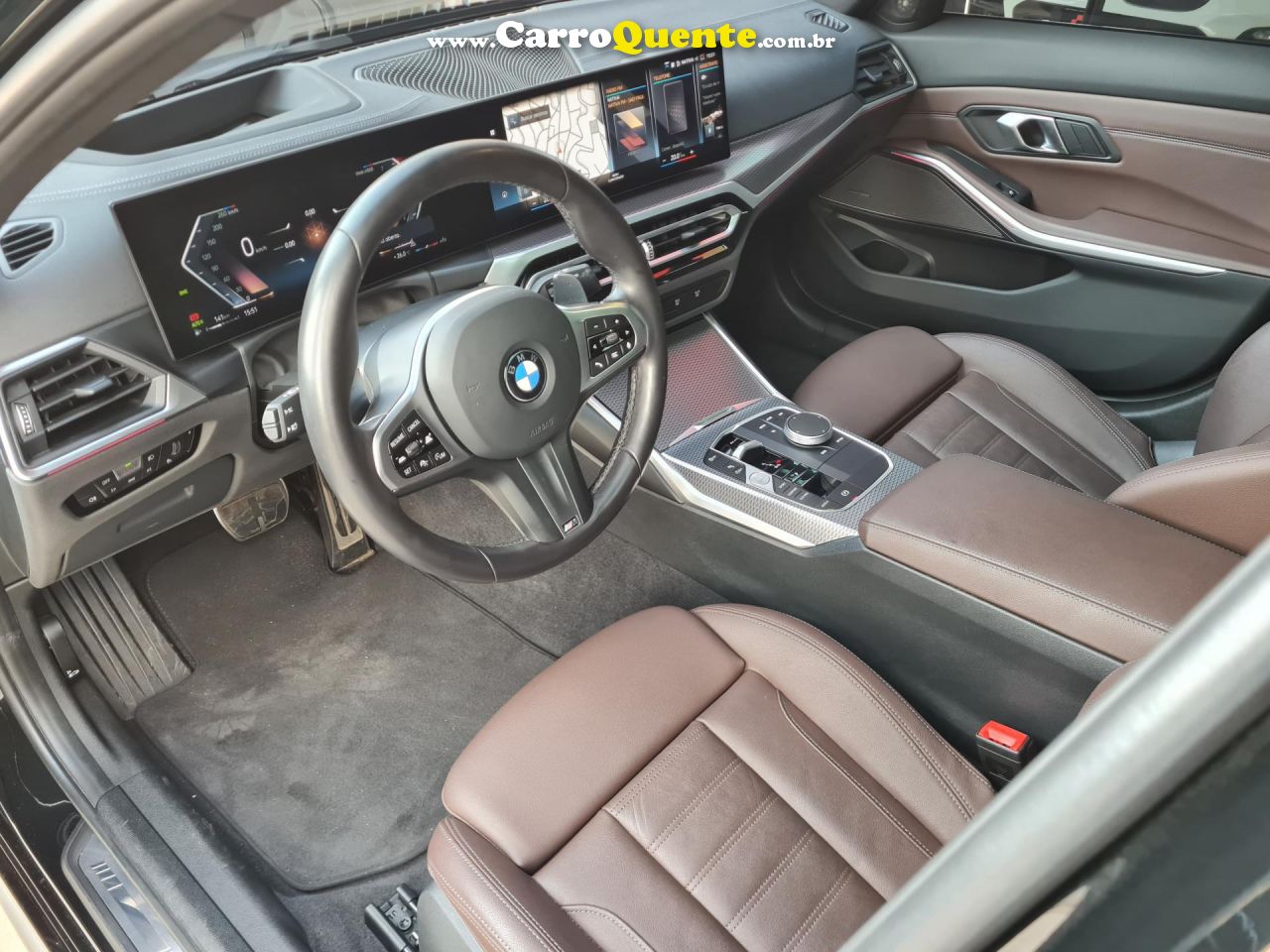 BMW   320IA 2.0 TB M SPORT A.FLEXM.SPORT 4P   PRETO 2024 2.0 GASOLINA - Loja