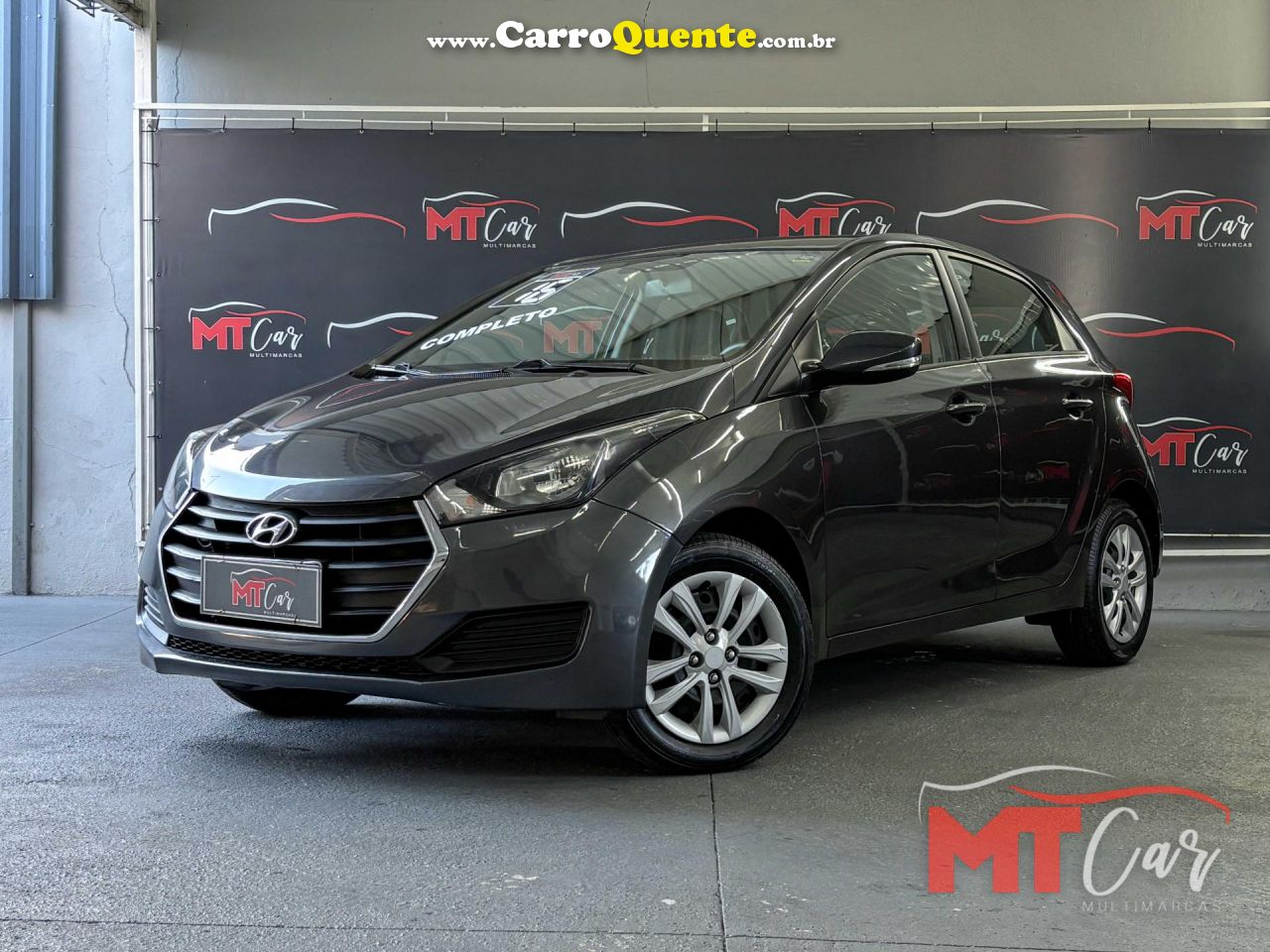 HYUNDAI   HB20 COMF.C.PLUSC.STYLE 1.0 FLEX 12V   CINZA 2016 1.0 FLEX - Loja