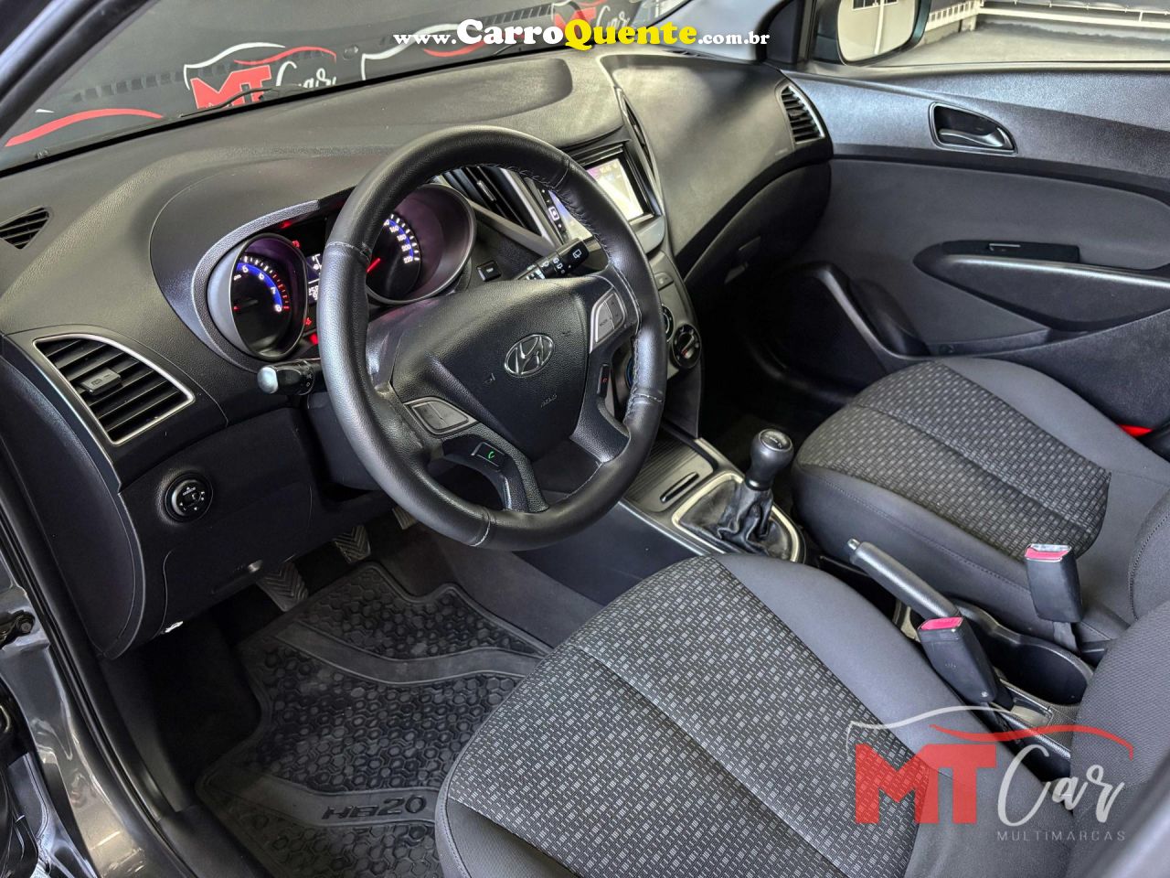 HYUNDAI   HB20 COMF.C.PLUSC.STYLE 1.0 FLEX 12V   CINZA 2016 1.0 FLEX - Loja