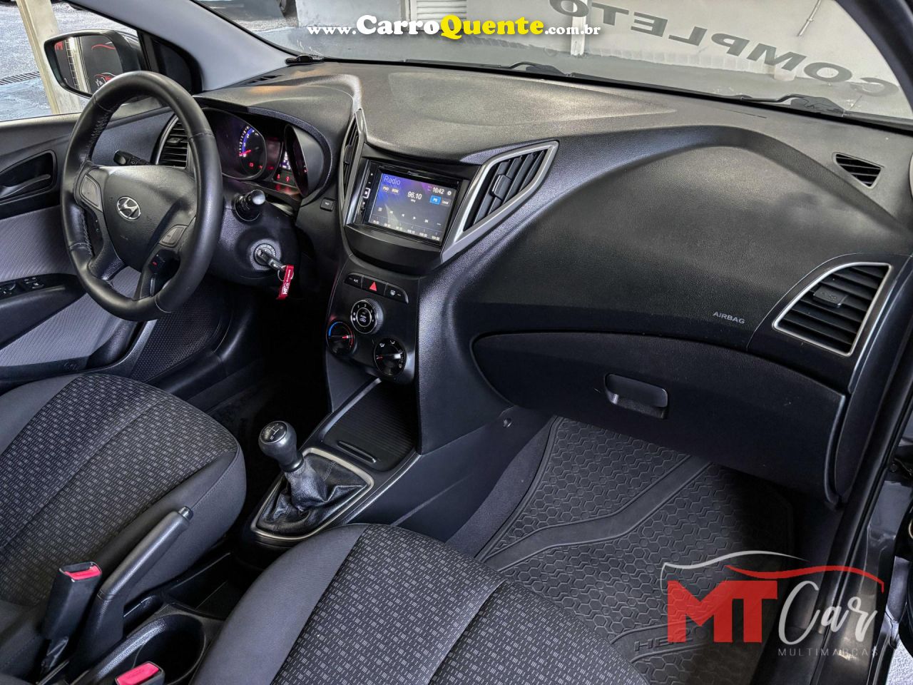 HYUNDAI   HB20 COMF.C.PLUSC.STYLE 1.0 FLEX 12V   CINZA 2016 1.0 FLEX - Loja