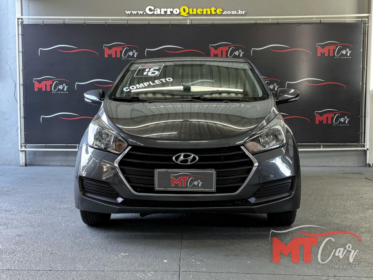 HYUNDAI   HB20 COMF.C.PLUSC.STYLE 1.0 FLEX 12V   CINZA 2016 1.0 FLEX - Loja