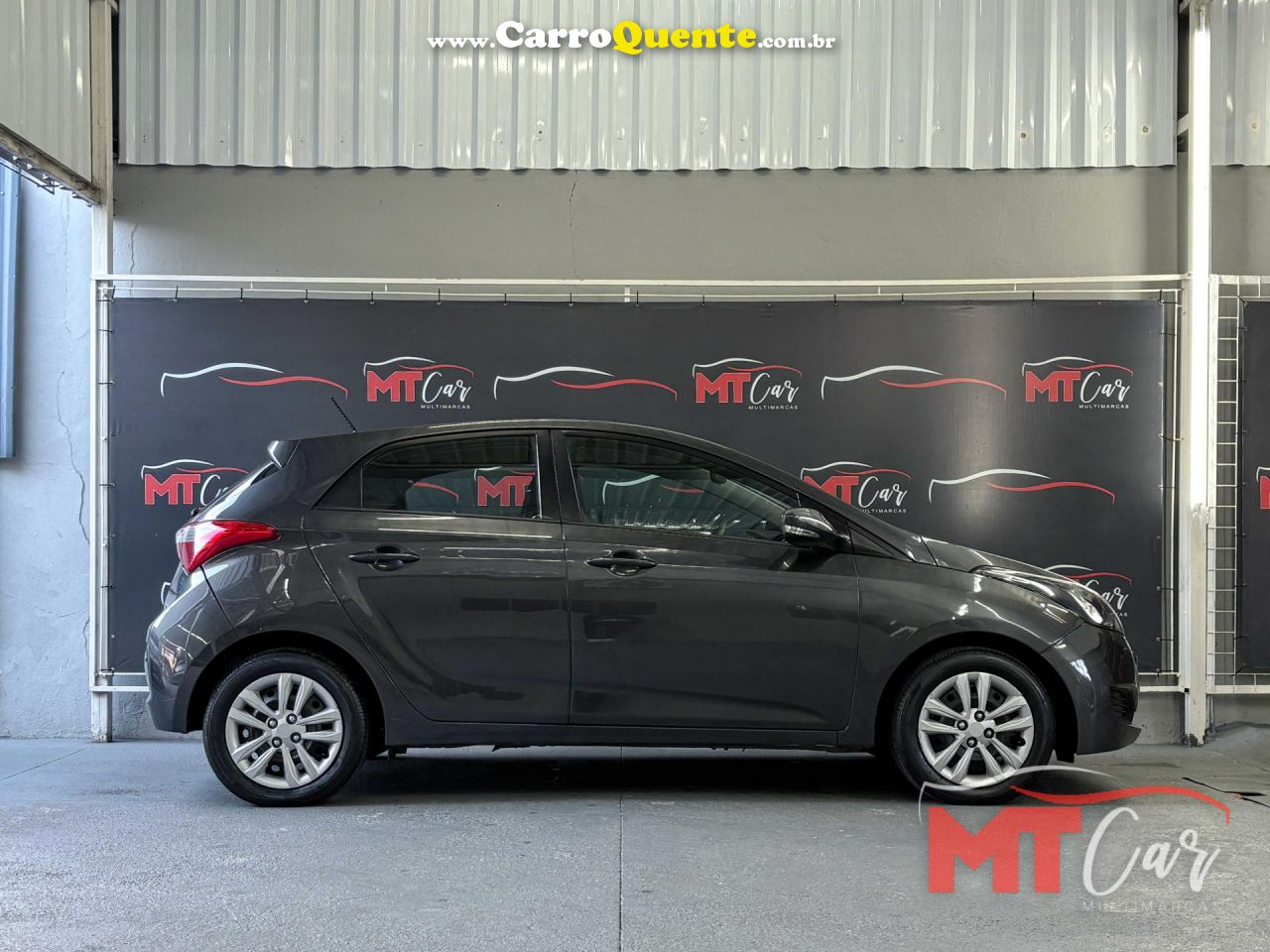 HYUNDAI   HB20 COMF.C.PLUSC.STYLE 1.0 FLEX 12V   CINZA 2016 1.0 FLEX - Loja