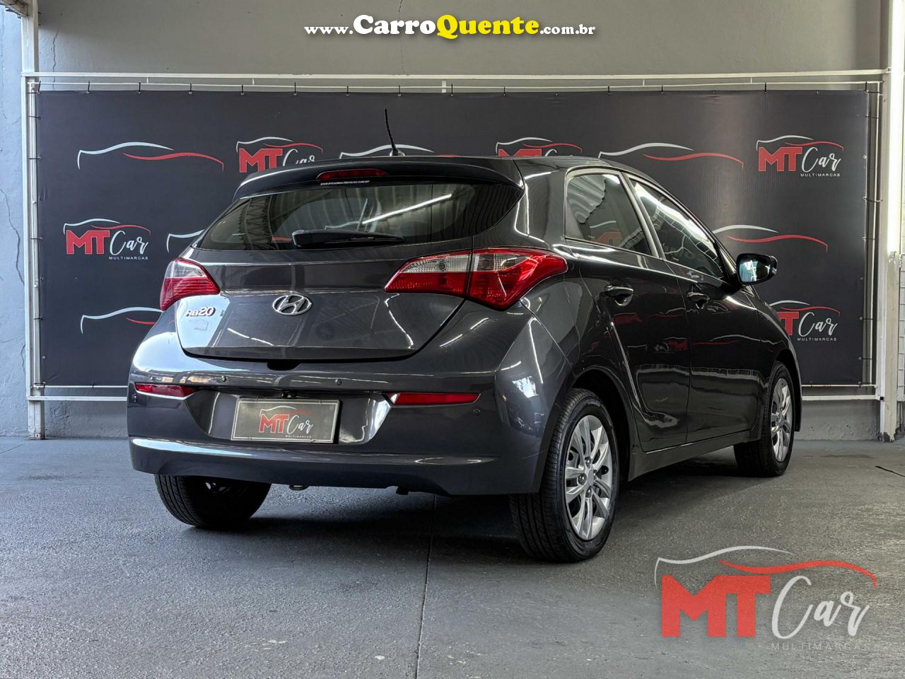 HYUNDAI   HB20 COMF.C.PLUSC.STYLE 1.0 FLEX 12V   CINZA 2016 1.0 FLEX - Loja