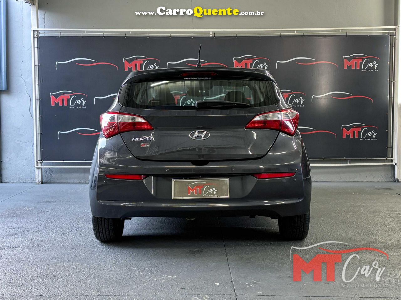 HYUNDAI   HB20 COMF.C.PLUSC.STYLE 1.0 FLEX 12V   CINZA 2016 1.0 FLEX - Loja