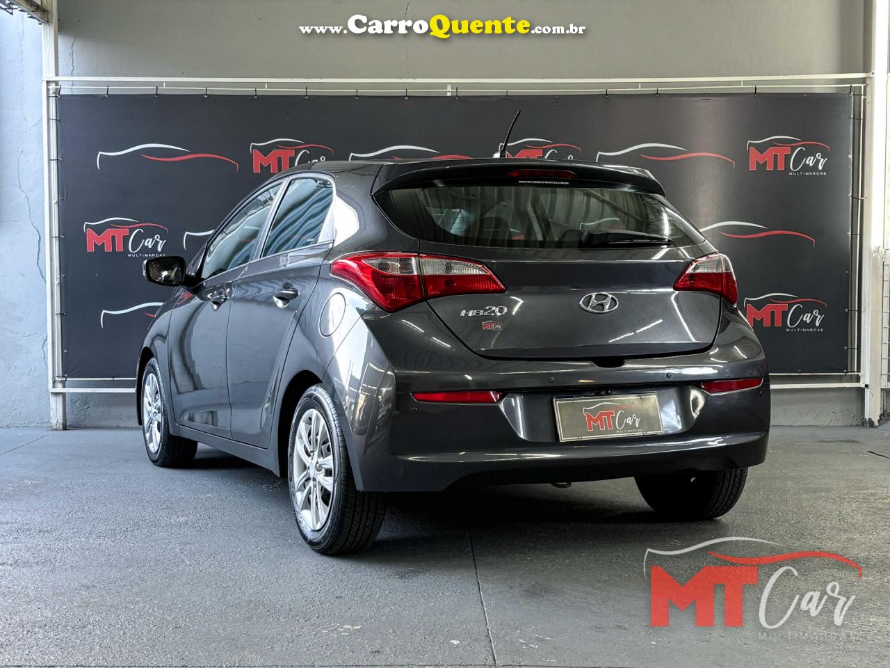 HYUNDAI   HB20 COMF.C.PLUSC.STYLE 1.0 FLEX 12V   CINZA 2016 1.0 FLEX - Loja