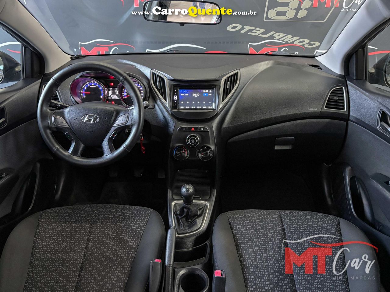 HYUNDAI   HB20 COMF.C.PLUSC.STYLE 1.0 FLEX 12V   CINZA 2016 1.0 FLEX - Loja