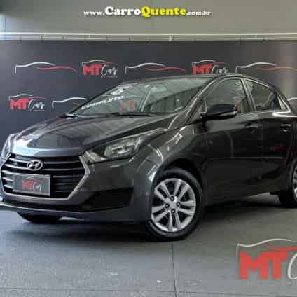 HYUNDAI   HB20 COMF.C.PLUSC.STYLE 1.0 FLEX 12V   CINZA 2016 1.0 FLEX
