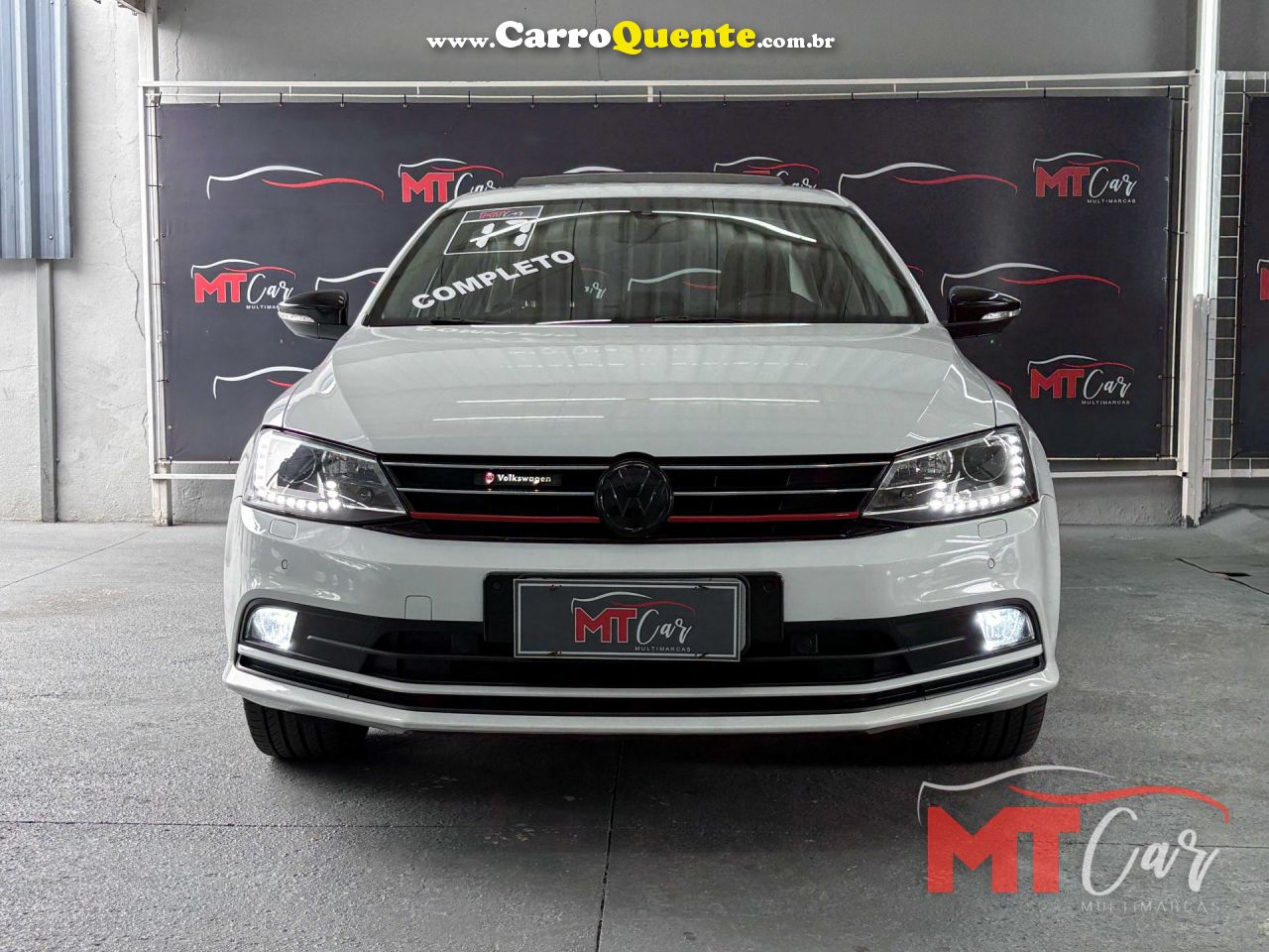 VOLKSWAGEN   JETTA HIGHLINE 2.0 TSI 16V 4P TIPTRONIC   BRANCO 2017 2.0 GASOLINA - Loja