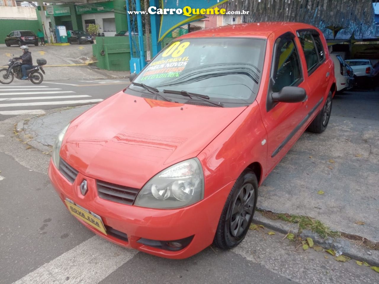 Clio 2008 1.0 com ar condicionado Flex Manual - Loja