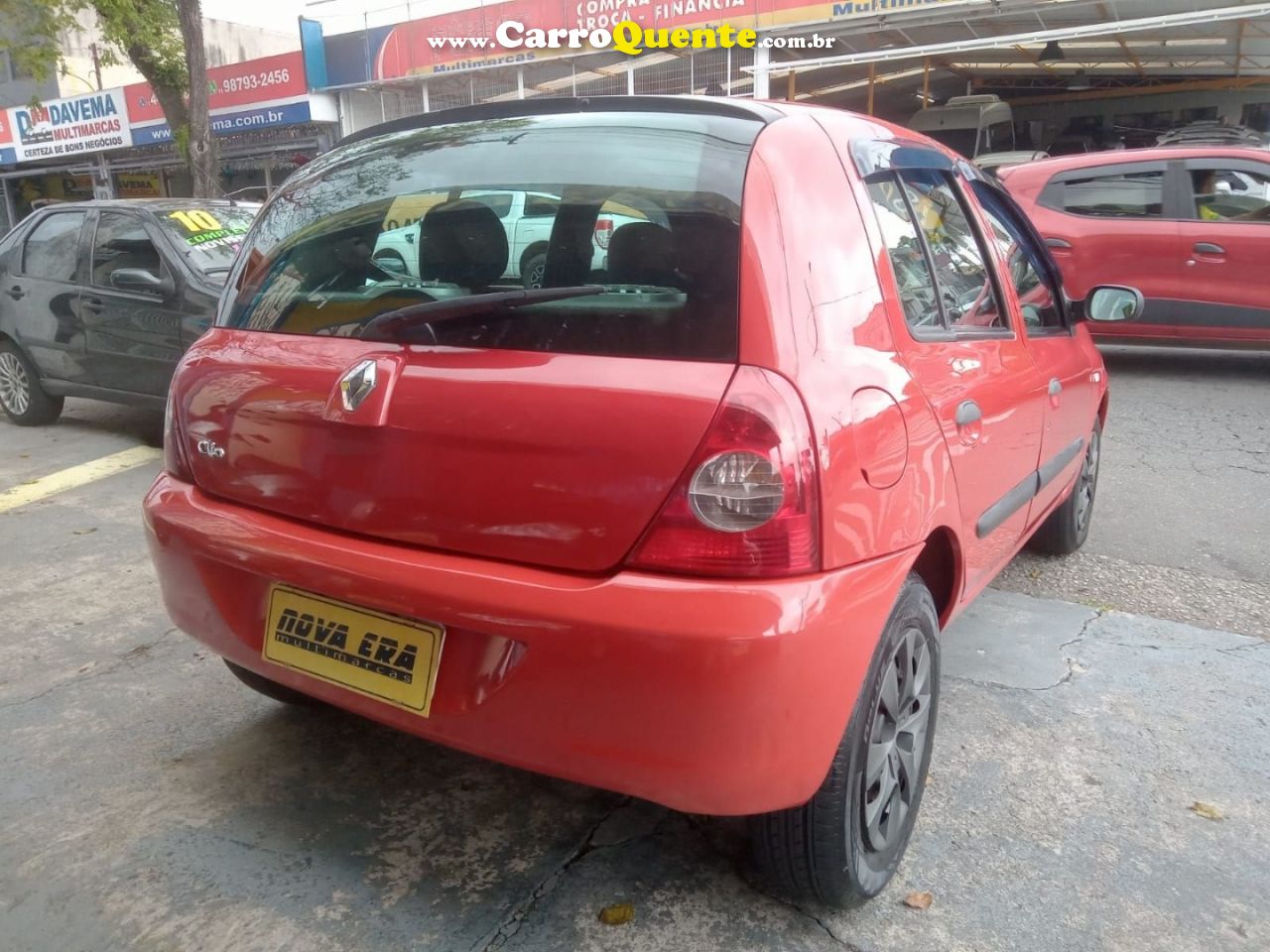 Clio 2008 1.0 com ar condicionado Flex Manual - Loja