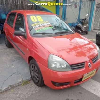 Clio 2008 1.0 com ar condicionado Flex Manual