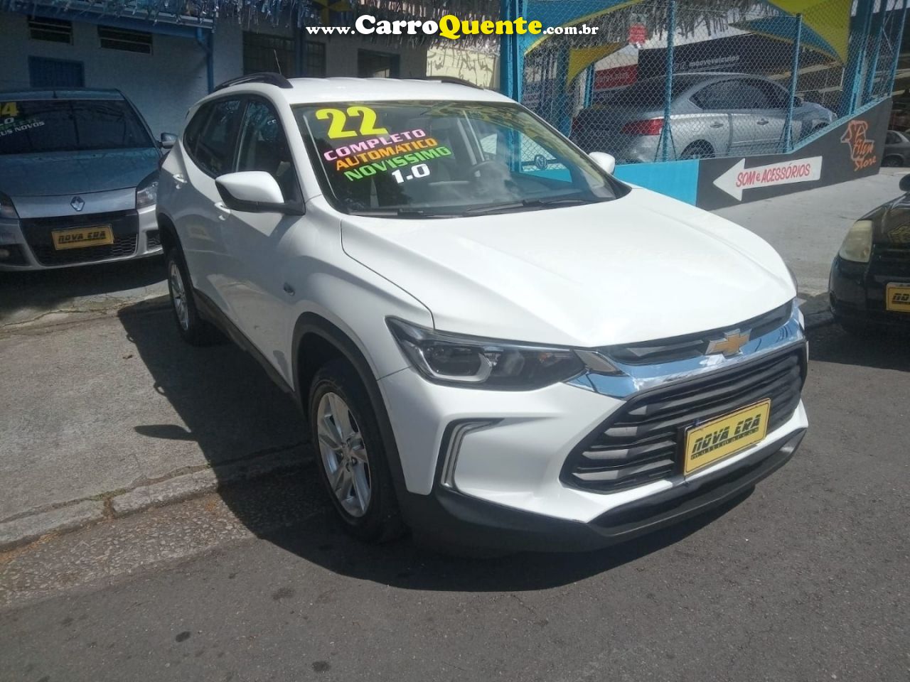 Tracker lt 1.0 turbo 2022 at Flex Automático - Loja