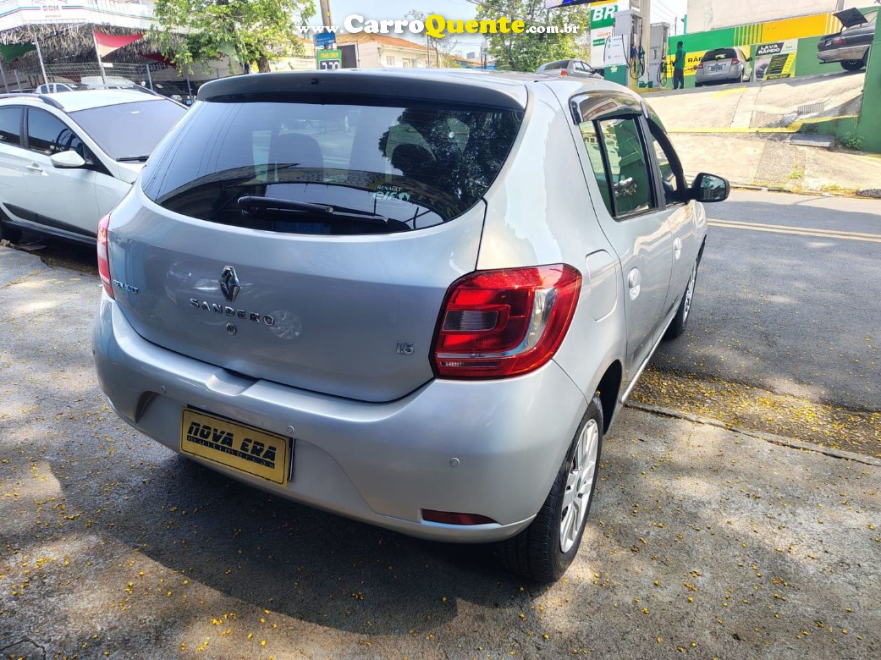 Sandero expression 1.6 2017 completo Flex Manual - Loja