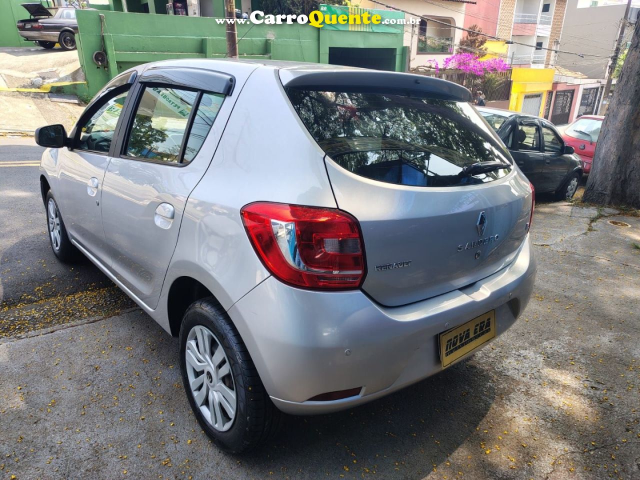 Sandero expression 1.6 2017 completo Flex Manual - Loja