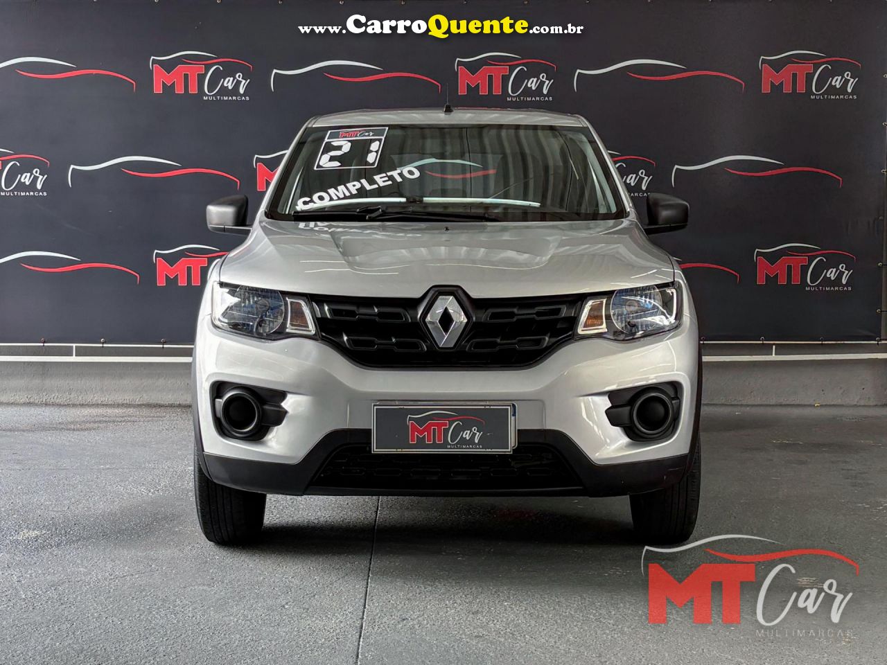 RENAULT   KWID ZEN 1.0 FLEX 12V 5P MEC.   PRATA 2021 1.0 FLEX - Loja