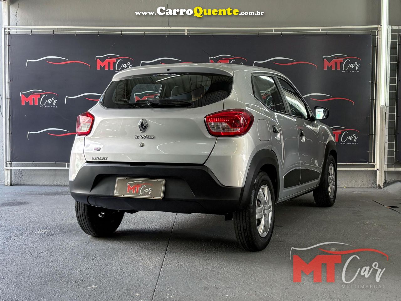 RENAULT   KWID ZEN 1.0 FLEX 12V 5P MEC.   PRATA 2021 1.0 FLEX - Loja