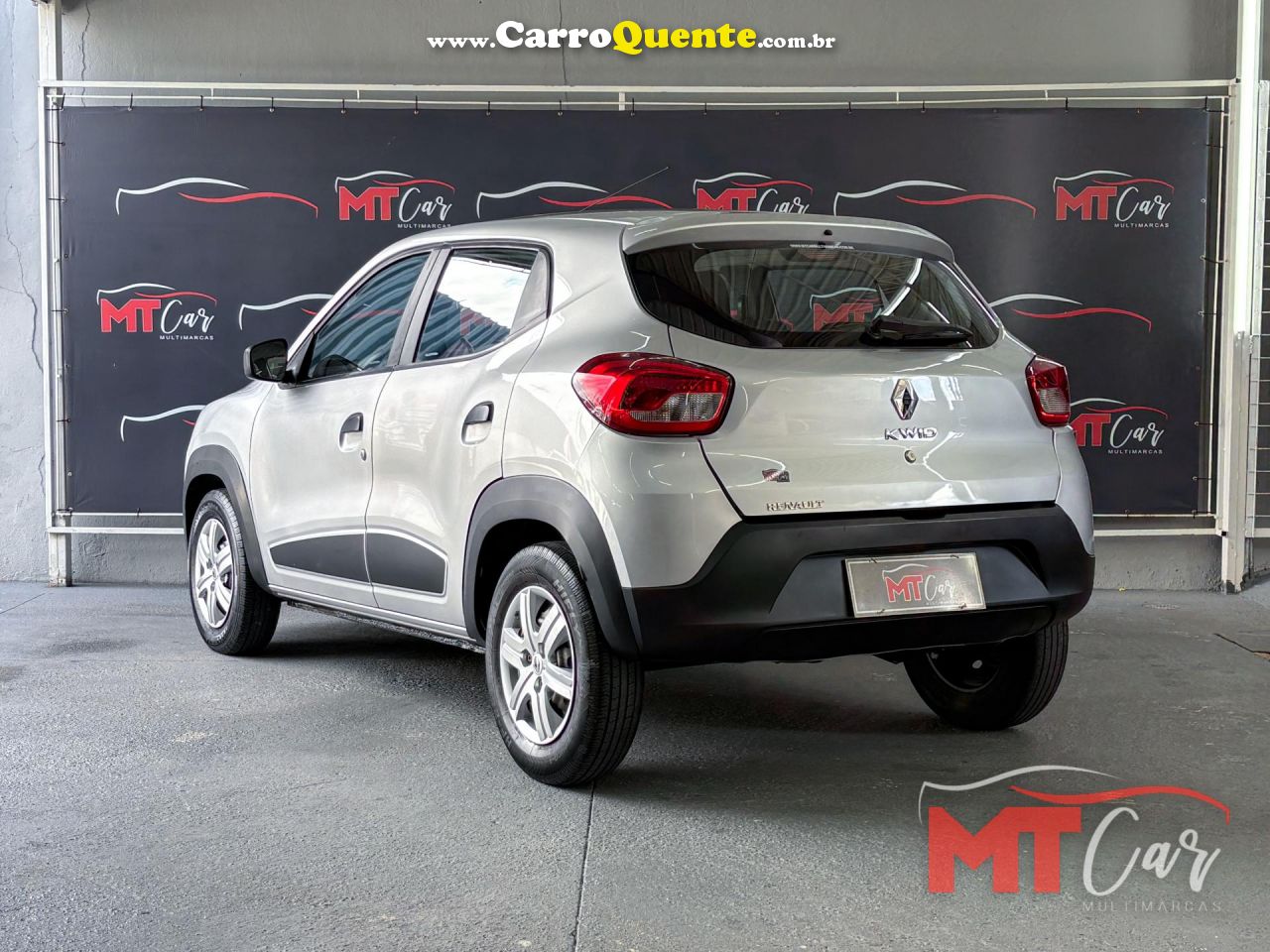 RENAULT   KWID ZEN 1.0 FLEX 12V 5P MEC.   PRATA 2021 1.0 FLEX - Loja