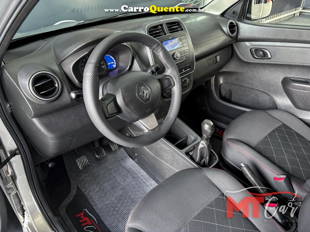RENAULT   KWID ZEN 1.0 FLEX 12V 5P MEC.   PRATA 2021 1.0 FLEX - Loja