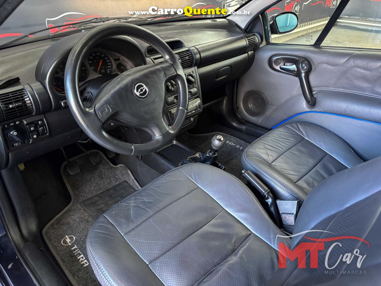 CHEVROLET   TIGRA 1.6 16V   AZUL 1998 1.6 GASOLINA - Loja